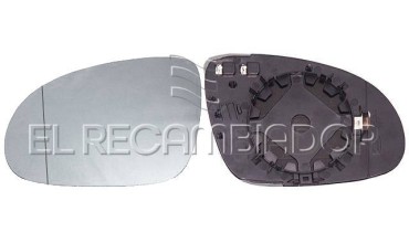 CRISTAL CON SOPORTE Lado izquierdo (conductor) SKODA SUPERB (06-08) - 31910841