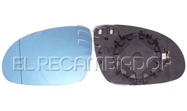 CRISTAL CON SOPORTE Lado izquierdo (conductor) SKODA SUPERB (06-08) - 31910801