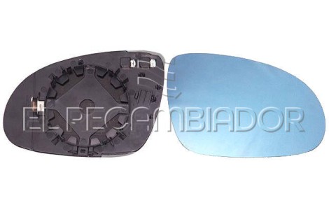 GLASS WITH SUPPORT Right side (passenger) SKODA SUPERB (06-08) - 31910802