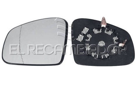 CRISTAL CON SOPORTE Lado izquierdo (conductor) SMART FORFOUR (14-) - 31303811