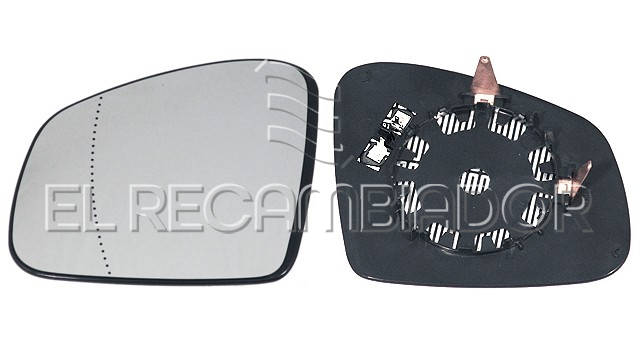 CRISTAL CON SOPORTE Lado izquierdo (conductor) SMART FORFOUR (14-) - 31303813