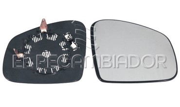 CRISTAL CON SOPORTE Lado derecho (acompañante) SMART FORFOUR (14-) - 31303814