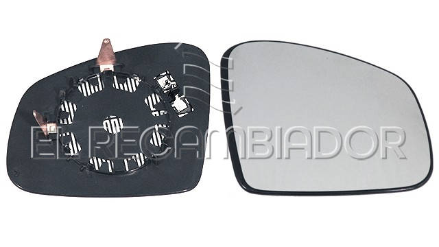 CRISTAL CON SOPORTE Lado derecho (acompañante) SMART FORFOUR (14-) - 31303814