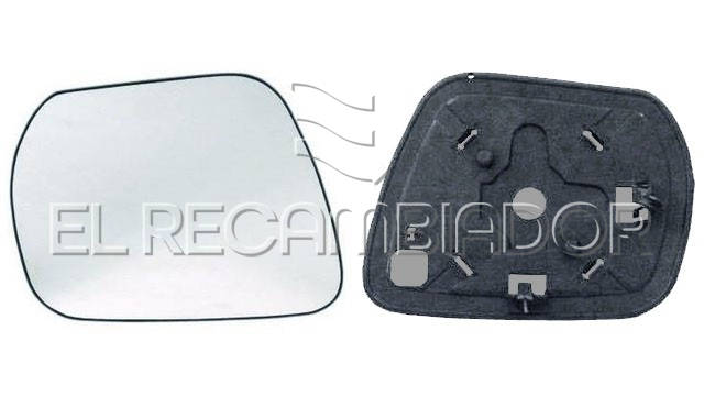 CRISTAL CON SOPORTE Lado izquierdo (conductor) SUZUKI GRAND VITARA (05-09) - 31313801
