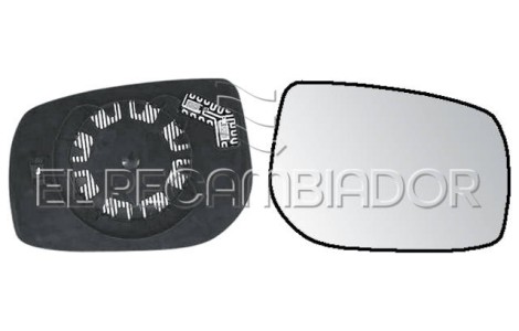 CRISTAL CON SOPORTE Lado derecho (acompañante) TOYOTA AURIS (07-12) - 31901322