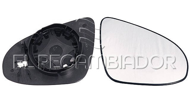 CRISTAL CON SOPORTE Lado derecho (acompañante) TOYOTA AYGO (14-) - 31226522