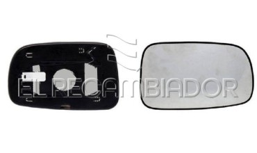 CRISTAL CON SOPORTE Lado derecho (acompañante) TOYOTA COROLLA VERSO (04-09) - 31905232