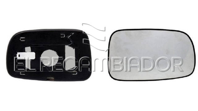 CRISTAL CON SOPORTE Lado derecho (acompañante) TOYOTA COROLLA VERSO (04-09) - 31905232