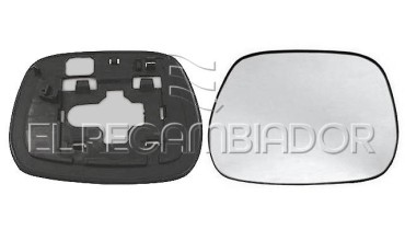 CRISTAL CON SOPORTE Lado derecho (acompañante) TOYOTA RAV-4 (00-05) - 31905212