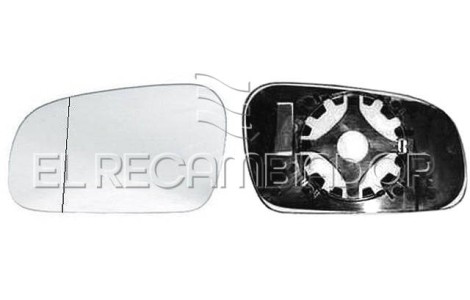 CRISTAL CON SOPORTE Lado izquierdo (conductor) VW FOX (05-10) - 31344201