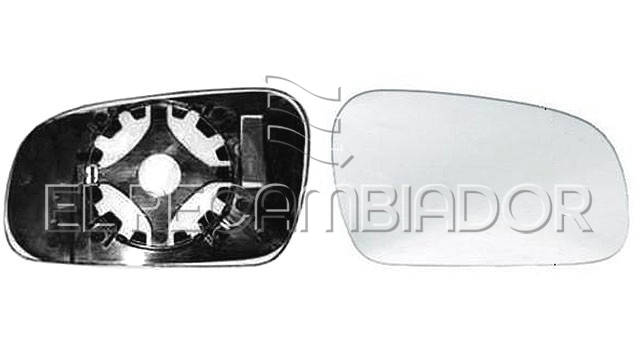 CRISTAL CON SOPORTE Lado derecho (acompañante) VW FOX (05-10) - 31344202