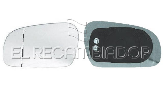CRISTAL CON SOPORTE Lado izquierdo (conductor) VW FOX (05-10) - 31349201