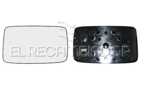 GLASS WITH SUPPORT Left side (driver) VW GOLF (91-97) - 31851811