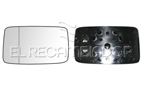 GLASS WITH SUPPORT Left side (driver) VW GOLF (91-97) - 31851841