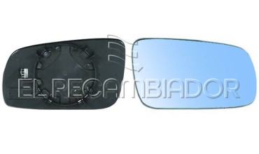 GLASS WITH SUPPORT Right side (passenger) VW GOLF (97-03) - 31852016