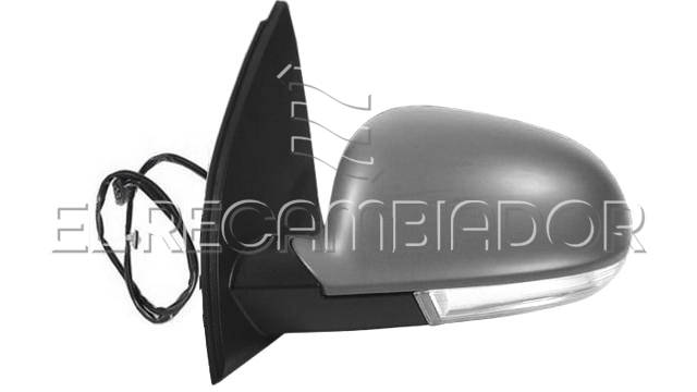 COMPLET MIRROR Left side (driver) VW GOLF (03-08) - 27910885