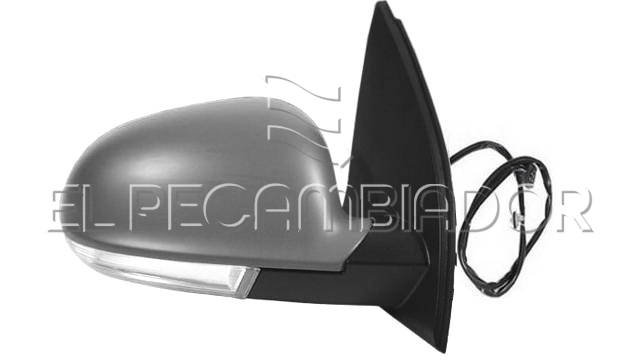 COMPLET MIRROR Right side (passenger) VW GOLF (03-08) - 27910866