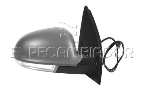 COMPLET MIRROR Right side (passenger) VW GOLF (03-08) - 27910866