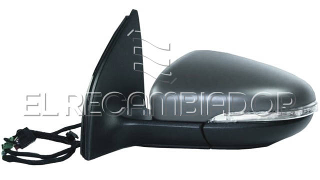 COMPLET MIRROR Left side (driver) VW GOLF (08-13) - 27910981