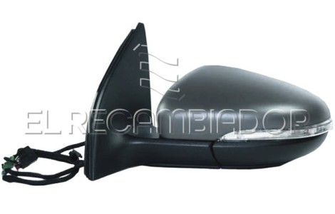 COMPLET MIRROR Left side (driver) VW GOLF (08-13) - 27910981