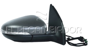 COMPLET MIRROR Right side (passenger) VW GOLF (08-13) - 27910982