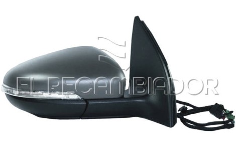 COMPLET MIRROR Right side (passenger) VW GOLF (08-13) - 27910982