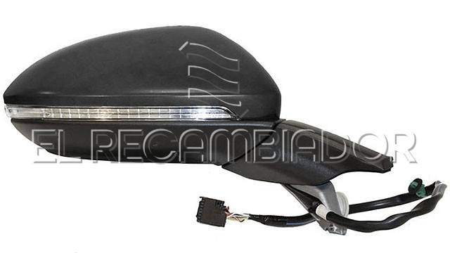 COMPLET MIRROR Right side (passenger) VW GOLF (12-20) - 27911112
