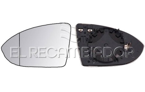 GLASS WITH SUPPORT Left side (driver) VW GOLF (12-20) - 31911011