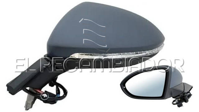 COMPLET MIRROR Left side (driver) VW GOLF (19-) - 27911121
