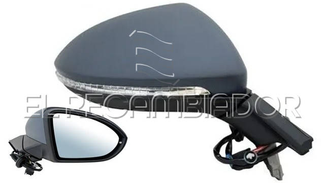 COMPLET MIRROR Right side (passenger) VW GOLF (19-) - 27911122