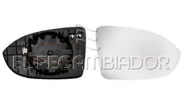 CRISTAL CON SOPORTE Lado derecho (acompañante) VW GOLF (19-) - 31911112