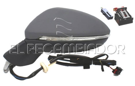 COMPLET MIRROR Left side (driver) VW GOLF SPORTSVAN (14-20) - 27911101