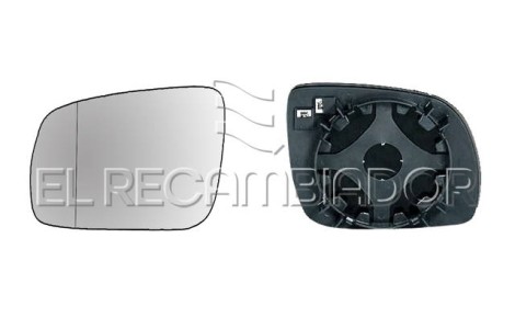 CRISTAL CON SOPORTE Lado izquierdo (conductor) VW LUPO (98-01) - 31855541