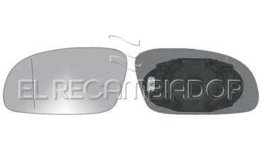 CRISTAL CON SOPORTE Lado izquierdo (conductor) VW NEW BEETLE (02-11) - 31915541