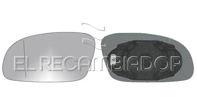 CRISTAL CON SOPORTE Lado izquierdo (conductor) VW NEW BEETLE (02-11) - 31915541