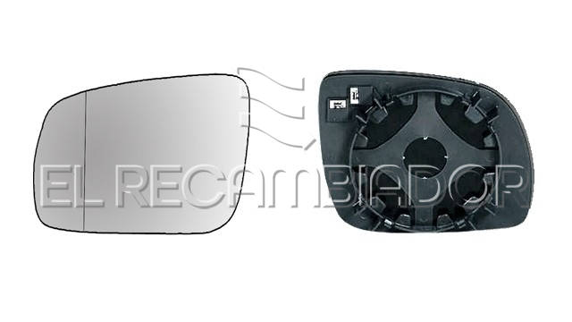 CRISTAL CON SOPORTE Lado izquierdo (conductor) VW PASSAT (96-03) - 31855541