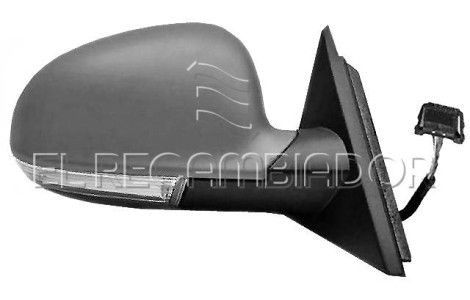 COMPLET MIRROR Right side (passenger) VW PASSAT (03-05) - 27913066
