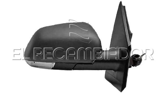 ESPEJO COMPLETO Lado derecho (acompañante) VW POLO (05-09) 3 Ptas. / 5 Ptas. / 4 Ptas. Sedán - 24914216