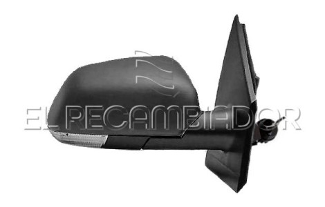ESPEJO COMPLETO Lado derecho (acompañante) VW POLO (05-09) 3 Ptas. / 5 Ptas. / 4 Ptas. Sedán - 24914216