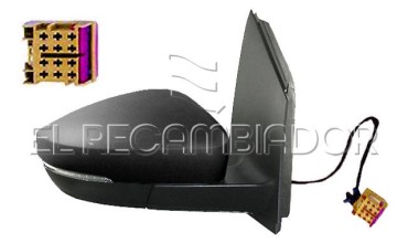 ESPEJO COMPLETO Lado derecho (acompañante) VW POLO (09-17) 3 Ptas. / 5 Ptas. - 24346702