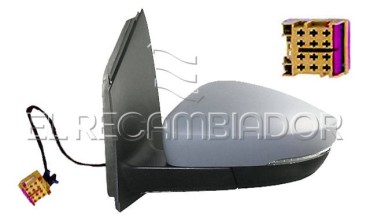 ESPEJO COMPLETO Lado izquierdo (conductor) VW POLO (09-17) 3 Ptas. / 5 Ptas. - 24344901