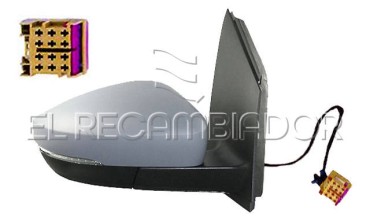 ESPEJO COMPLETO Lado derecho (acompañante) VW POLO (09-17) 3 Ptas. / 5 Ptas. - 24344902