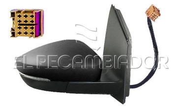 COMPLET MIRROR Right side (passenger) VW POLO (09-17) 3 Ptas. / 5 Ptas. - 27342702