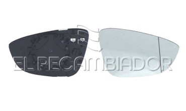 GLASS WITH SUPPORT Right side (passenger) VW SCIROCCO (08-17) - 31341904