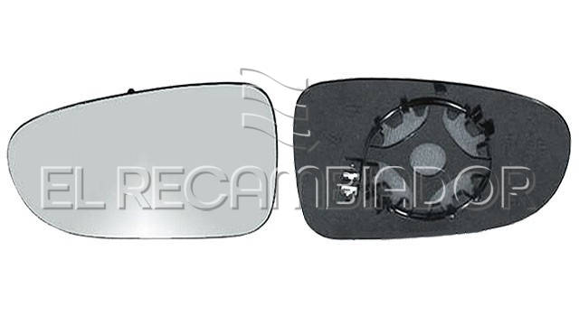GLASS WITH SUPPORT Left side (driver) VW SHARAN (95-98) - 31855021