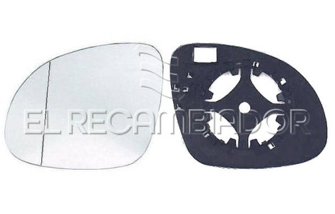GLASS WITH SUPPORT Left side (driver) VW SHARAN (10-22) - 31285101