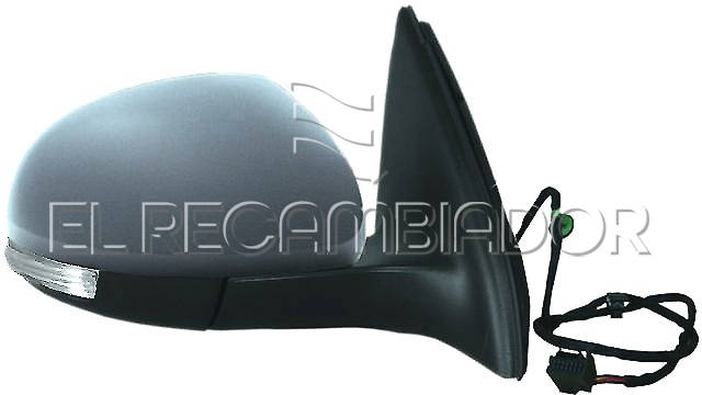 ESPEJO COMPLETO Lado derecho (acompañante) VW TIGUAN (07-16) - 27344902