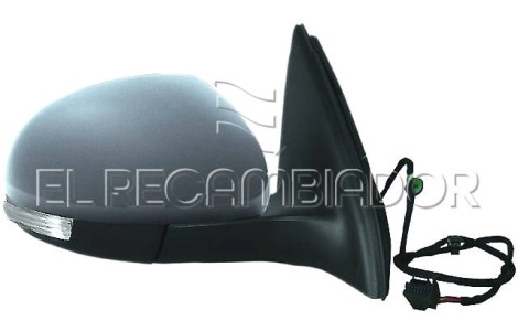 ESPEJO COMPLETO Lado derecho (acompañante) VW TIGUAN (07-16) - 27344904