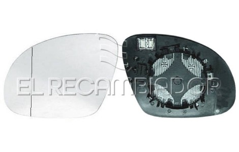 GLASS WITH SUPPORT Left side (driver) VW TIGUAN (07-16) - 31284701