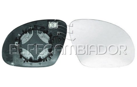 GLASS WITH SUPPORT Right side (passenger) VW TIGUAN (07-16) - 31284702